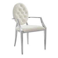 Стул Y110B бежевый бархат. Фото №1