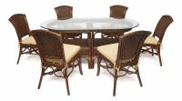 Комплект обеденный ANDREA GRAND (стол+6 кресел)