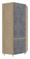 Киото СТЛ.339.08 Шкаф угловой Дуб небраска/Бетон тёмный. Фото №1