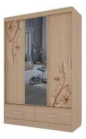 Виктория-1 Шкаф-купе (0.6)  Дуб сонома. Фото №1