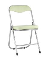 Стул складной ДЖОН металлик, мятно-зеленый. Фото №1
