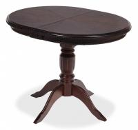 Стол STEFANO бук, мдф, 100+30x80x77см, Tobacco. Фото №1