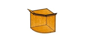 Антресоль Орион 13.2 угловая, завершающая. Фото №2