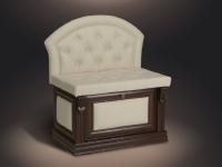 Банкетка со спинкой с дверкой Б5.11-8. Фото №1