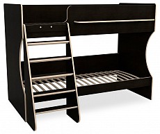 Кровать двухъярусная Р438 Капризун 3, древесина коричневая светлая дуб. Фото №2