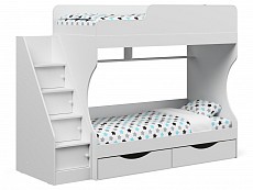 Кровать двухъярусная Р443, белый. Фото №2