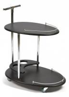 Стол сервировочный FAIRPORT МДФ/металл, 70*47*80,5 см, Венге. Фото №1