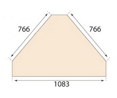 Шкаф с витриной угловой Престиж ГМ 5918Е. Фото №3