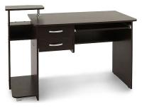 Компьютерный стол Ирбис (монитор слева) венге