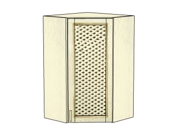 Шкаф настенный угловой Злата ЗТ-3560/Р (-01). Фото №2