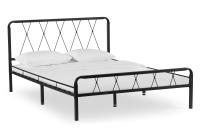 Кровать Иоханна 18 160х200 черная. Фото №1