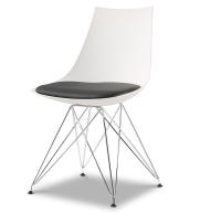 Стул PM062 white/black. Фото №1