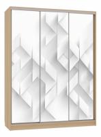 Бассо 7-600 59 (полки слева) дуб сонома