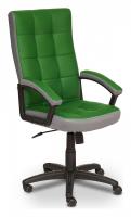 Компьютерное кресло TRENDY кож/зам/ткань,  зеленый/серый, 36-001/12. Фото №1