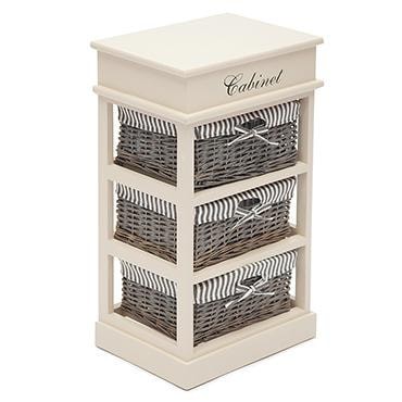 Тумба Ouverture 3 4336 с 3-я корзинами и ящиком. Фото №2