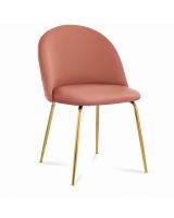 Стул Mystere Gold, розовый. Фото №1