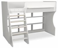 Кровать-чердак Р432-П Капризун 1, белый. Фото №1
