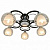 Потолочная люстра Arte Lamp Ginevra A1604PL-5BK