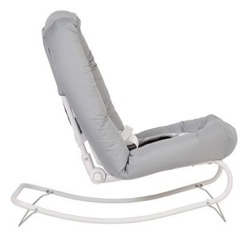 Шезлонг детский Polini kids Зигзаг, серый. Фото №7