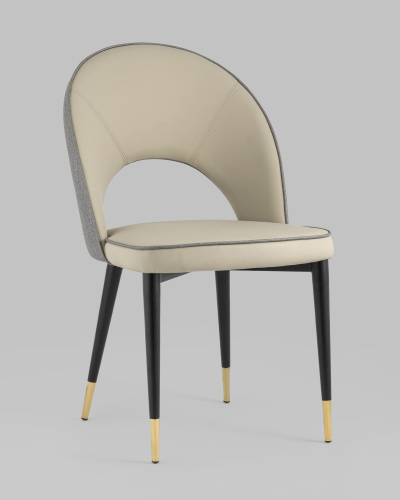 Стул Сохо экокожа серый. Фото №3