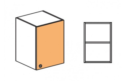 Шкаф верхний Силуэт. Фото