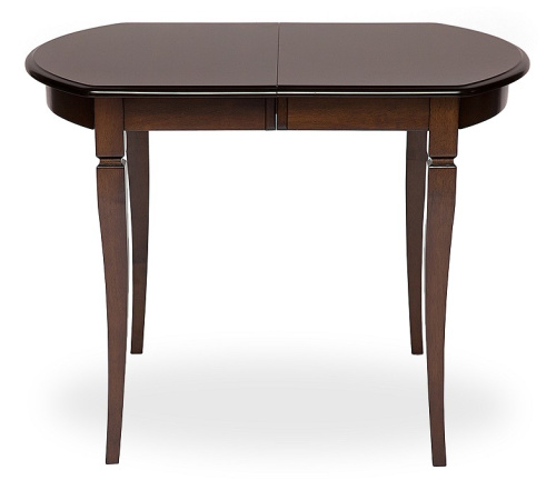 Стол раскладной Modena (MD-T4EX) дерево гевея/мдф, 100+29х75х75 см, Tobacco. Фото №1