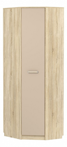 Акварель НМ 013.04-02 М Шкаф угловой Правый, Капучино, Дуб Сонома. Фото №1