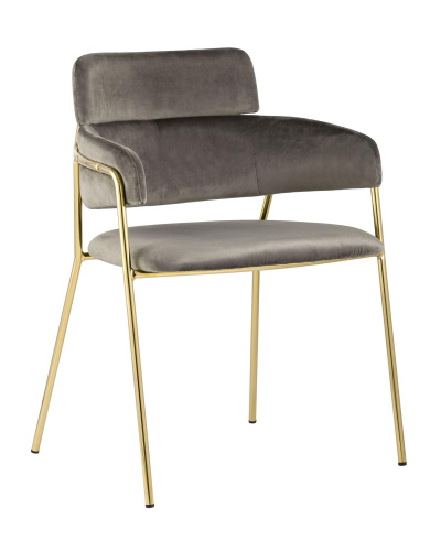 Стул Полин коричневый. Фото №1