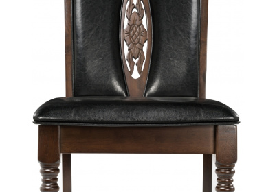 Стул деревянный Gala dirty oak / black. Фото №5