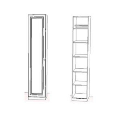 Пенал с полками АЙС. Фото