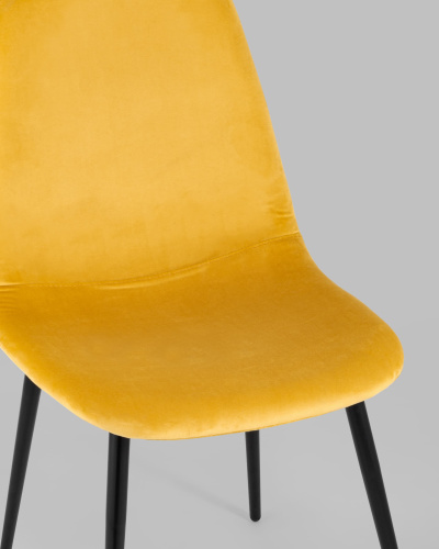 Стул Норман велюр оранжевый. Фото №9