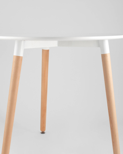 Стол DST круглый белый. Фото №7