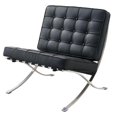 Кресло Barcelona черное. Фото №2