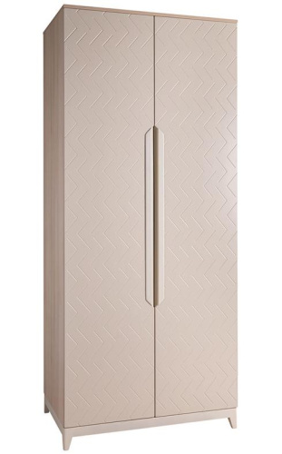 Шкаф двухстворчатый Сканди Жемчужно-белый. Фото №2