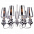 Подвесная люстра Arte Lamp Anna maria A4280LM-9CC