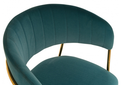 Стул Kamelia green / gold. Фото №3