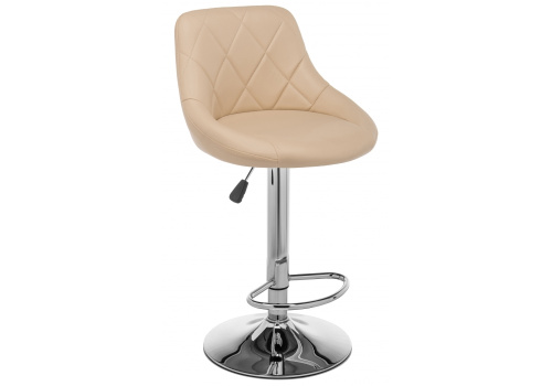 Барный стул Curt бежевый. Фото №1