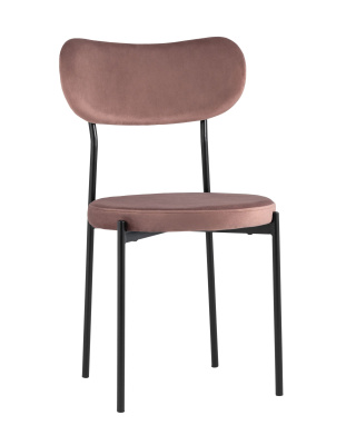 Стул Барбара велюр пыльно-розовый. Фото №2