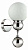 Бра Odeon Light Jolly 3953/1W