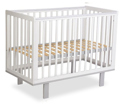 Кроватка Polini Kids Simple 340, белый. Фото №1