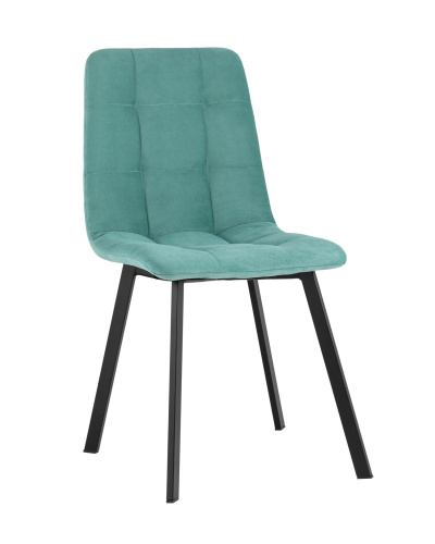 Стул Oliver Square велюр мятный. Фото №1