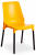 Стул GENIUS (mod 75) металл/пластик, 46x56x84cм, желтый/черные ножки фото Стул GENIUS (mod 75) металл/пластик, 46x56x84cм, желтый/черные ножки. Фото №1