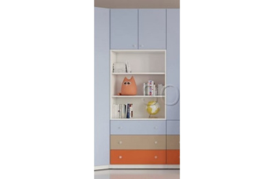 Стеллаж верхний широкий три секции Силуэт. Фото №3