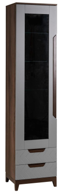 Шкаф витрина Сканди Грей. Фото №2