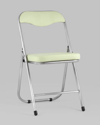 Стул складной ДЖОН металлик, мятно-зеленый. Фото №3