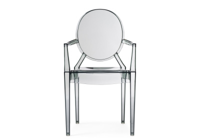 Пластиковый стул Luis gray. Фото