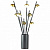 Настольная лампа декоративная Odeon Light Verica 4156/24TL