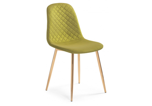 Стул Dabl khaki / gold. Фото №1