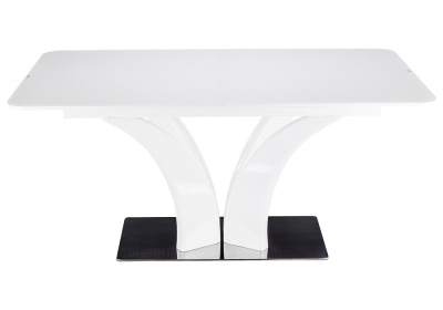 Стол стеклянный Horns 120 super white. Фото №3