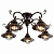 Потолочная люстра Arte Lamp Grazioso A4577PL-5CK